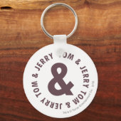 Porte-clés Logo 8 Tom et Jerry Round (Recto)