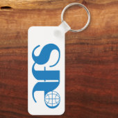 Porte-clés Logo AFS 1976 Premium Rectangle (Verso)
