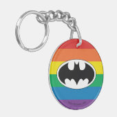 Porte-clés Logo Arc-en-ciel Batman (Devant gauche)
