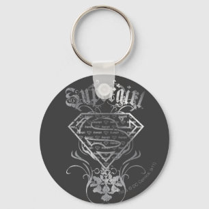 Porte-clés Logo argenté de Supergirl