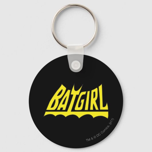 Porte-clés Logo Batgirl (Recto)