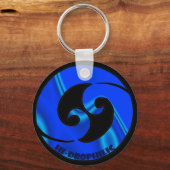 Porte-clés logo-BLUE (Recto)