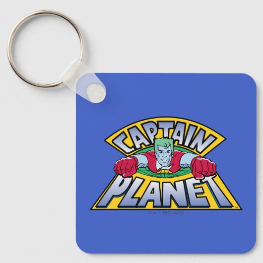 Porte-clés Logo Captain Planet (Recto)