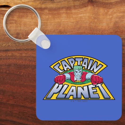 Porte-clés Logo Captain Planet (Recto)
