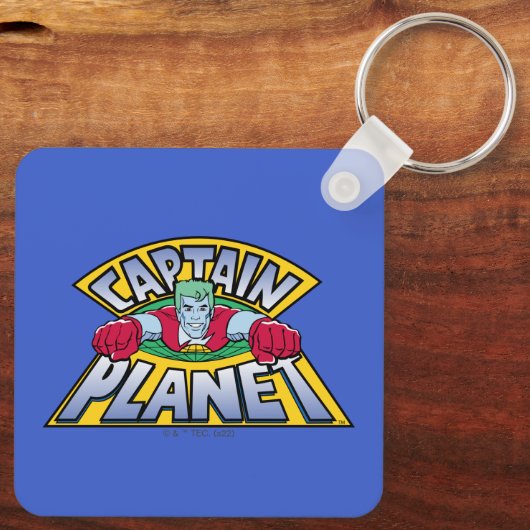 Porte-clés Logo Captain Planet (Verso)