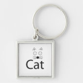 Porte-clés Logo CAT (Devant)