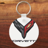 Porte-clés logo corvette2 (Recto)
