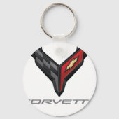 Porte-clés logo corvette 3 (Recto)