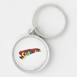 Porte-clés Logo couleur super fille