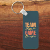 Porte-clés Logo customisé Inspirational Team Player Office (Recto)