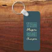 Porte-clés Logo customisé Inspirational Team Player Office (Recto)