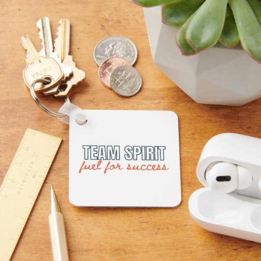 Porte-clés Logo customisé Inspirational Team Spirit Office (Bureau)