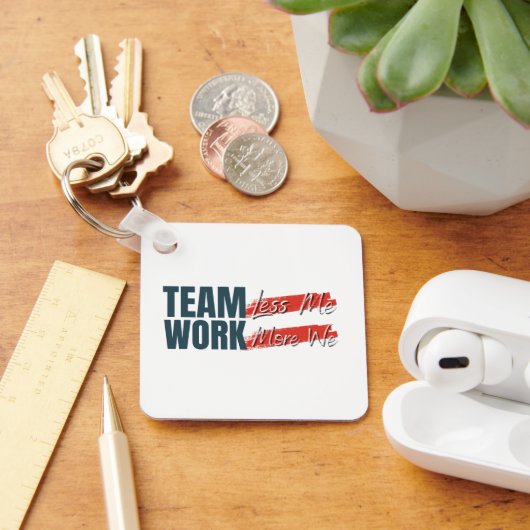 Porte-clés Logo customisé Inspirational Teamwork Business (Bureau)