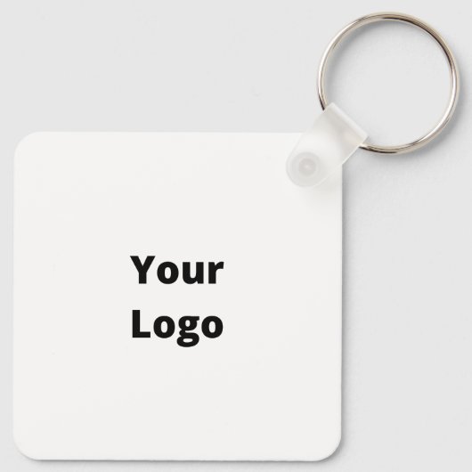 Porte-clés Logo customisé Inspirational Teamwork Business (Dos)