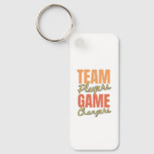 Porte-clés Logo customisé Motivational Team Player Office (Recto)