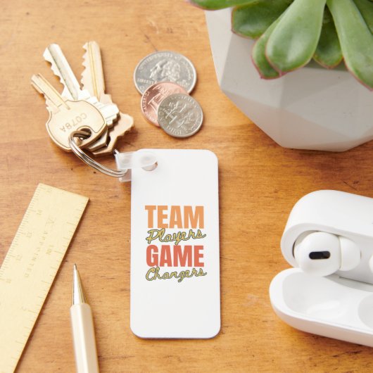 Porte-clés Logo customisé Motivational Team Player Office (Bureau)