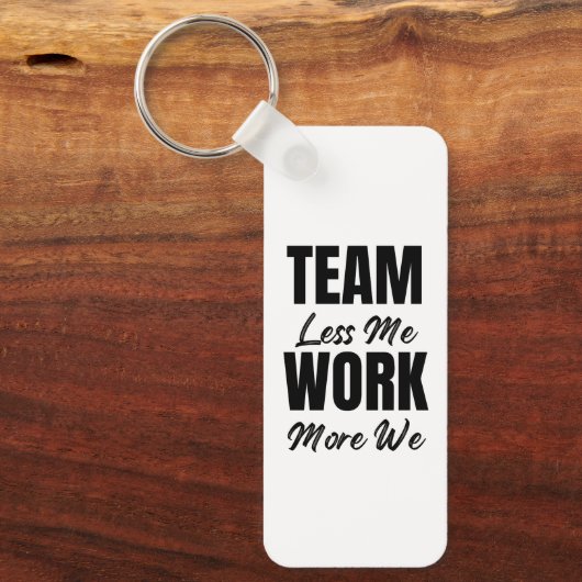 Porte-clés Logo customisé Motivational Teamwork Business (Recto)