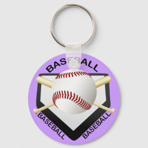 PORTE-CLÉS LOGO DE BASE-BALL