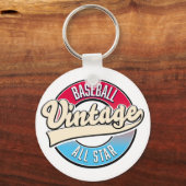 Porte-clés logo de baseball All Star (Recto)