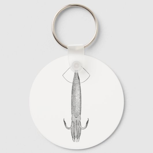 Porte-clés Logo de calmar (illex) (Recto)