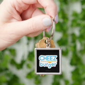 Porte-clés Logo de Cheezburger (couleur) (main)