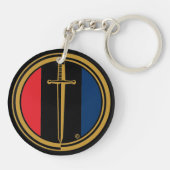 Porte-clés Logo de classique d'Excalibur (Dos)