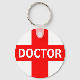 Porte-clés Logo de docteur