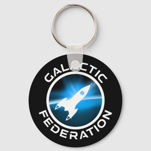 Porte-clés Logo de fédération galactique (Verso)