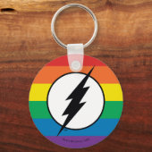 Porte-clés Logo de Flash Rainbow (Recto)