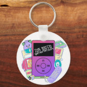 Porte-clés Logo de génération Désolé Not Désolé (Recto)