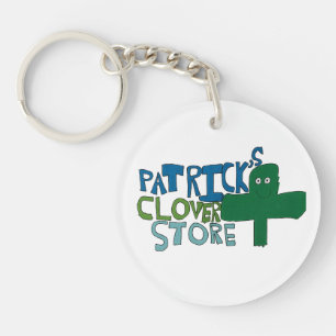Porte-clés Logo de la boutique de vêtements Patrick