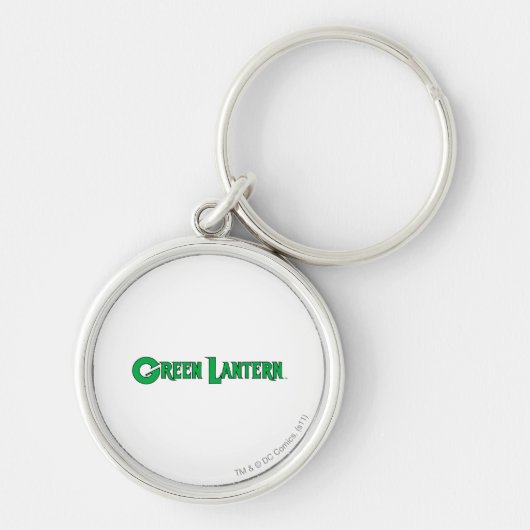 Porte-clés Logo de la lanterne verte 9 (Devant)