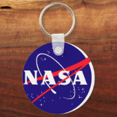 Porte-clés Logo de la NASA Meatball (Recto)