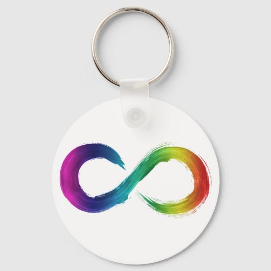 Porte-clés logo de la neurodiversité porte - clé (Recto)