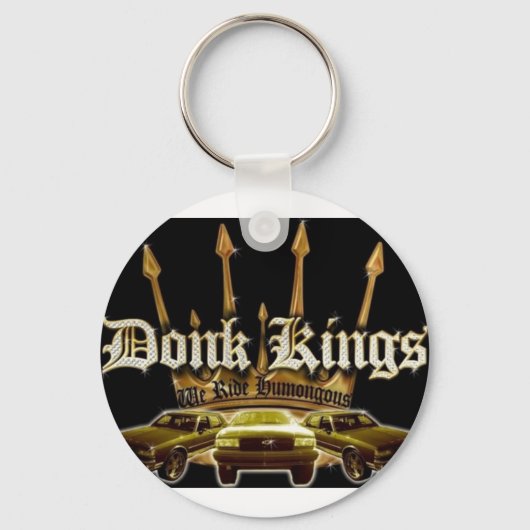 Porte-clés logo de la voiture donk kings (Recto)