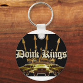 Porte-clés logo de la voiture donk kings (Recto)