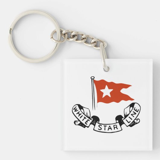 Porte-clés Logo de la White Star Line (Devant)