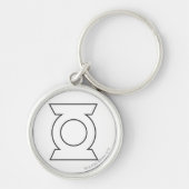 Porte-clés Logo de lanterne verte 16 (Devant)