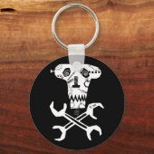 Porte-clés logo de l'atelier mécanique (Recto)