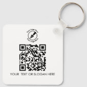 Porte-clés Logo de l'avis de vente personnalisé de cadeaux cl (Dos)