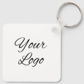 Porte-clés Logo de l'entreprise personnalisé (Dos)