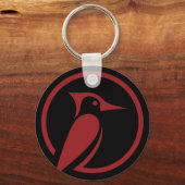 Porte-clés logo de l'exploitation forestière (Recto)