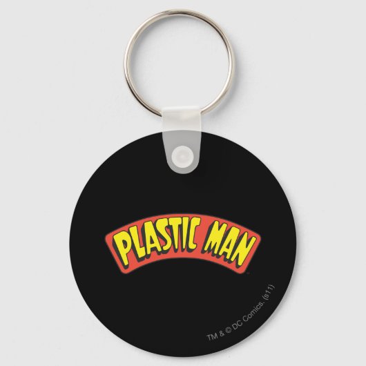 Porte-clés Logo de l'homme en plastique (Recto)