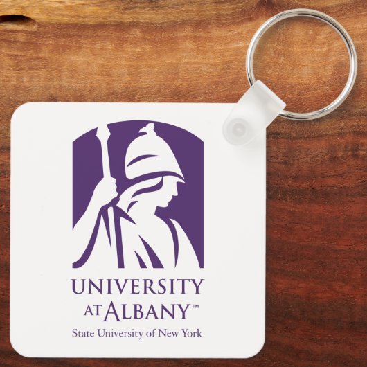Porte-clés Logo de l'Université d'Albany (Verso)
