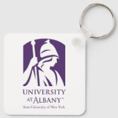 Porte-clés Logo de l'Université d'Albany (Dos)