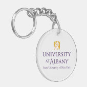 Porte-clés Logo de l'Université d'Albany (Devant gauche)