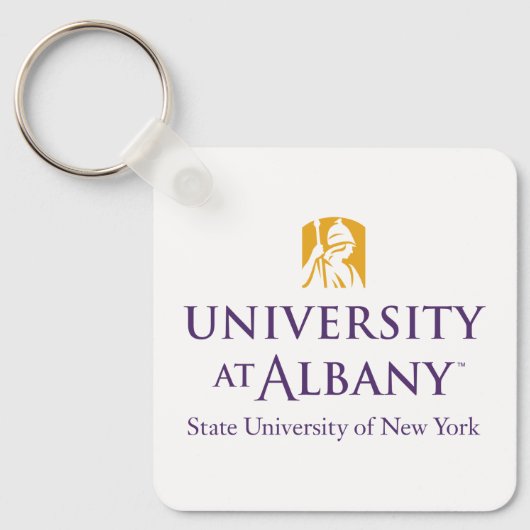 Porte-clés Logo de l'Université d'Albany (Recto)