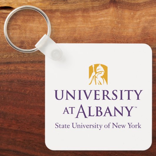 Porte-clés Logo de l'Université d'Albany (Recto)