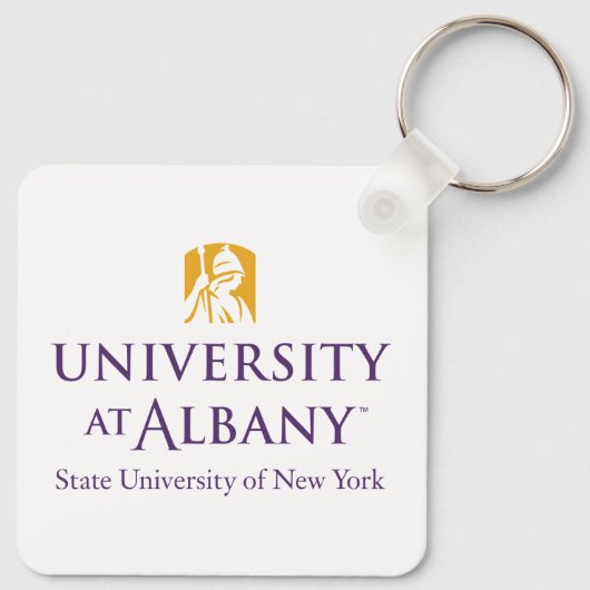 Porte-clés Logo de l'Université d'Albany (Dos)