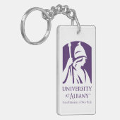 Porte-clés Logo de l'Université d'Albany (Devant gauche)